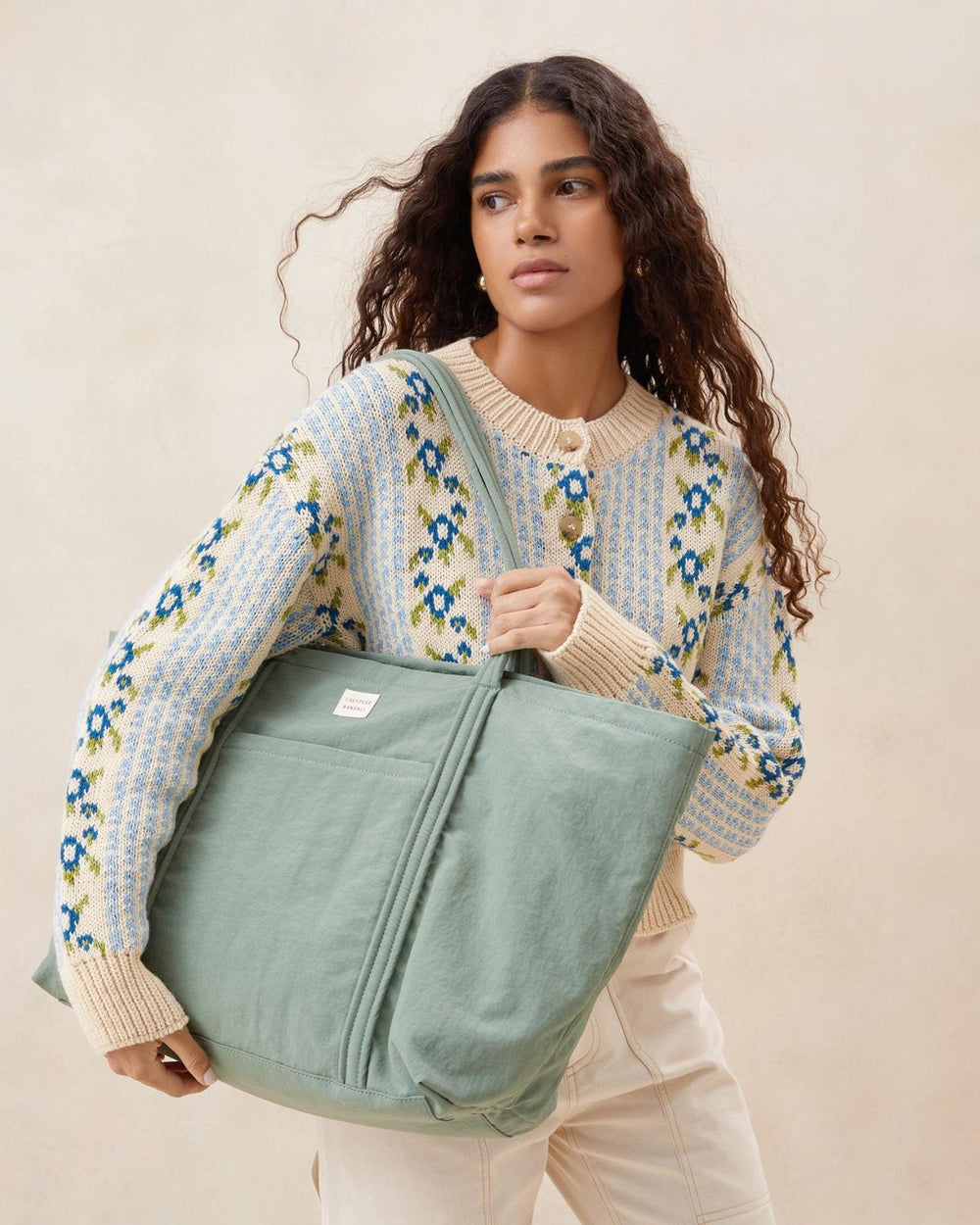 Loeffler Randall Dina Sage Travel Tote L Totes L Handbags | Women Totes