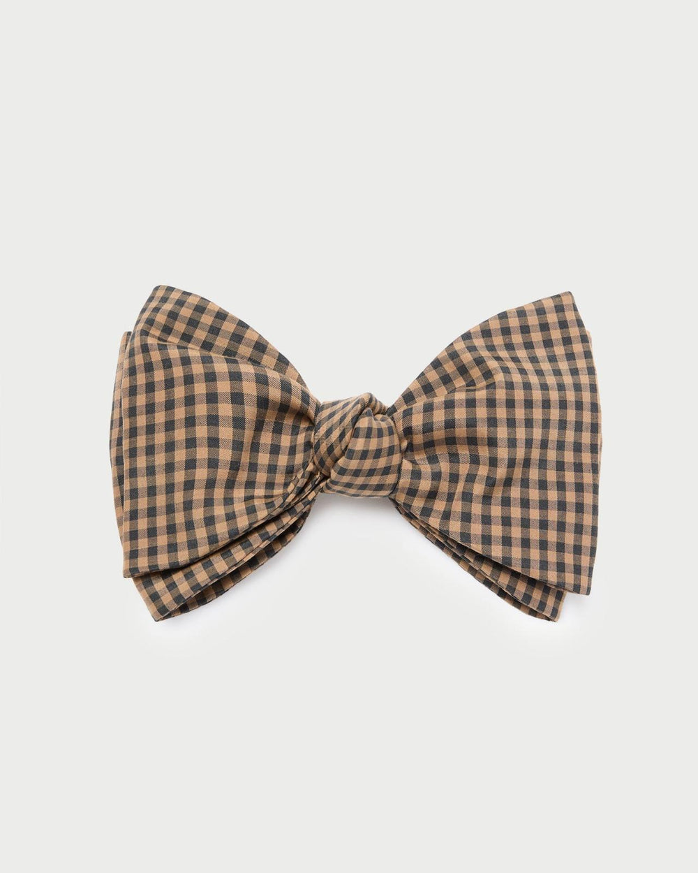 Loeffler Randall Eden Brown/Black Bow Hair Clip | Women Accessories