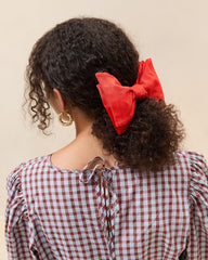 Loeffler Randall Eden Red Bow Hair Clip | Women Accessories