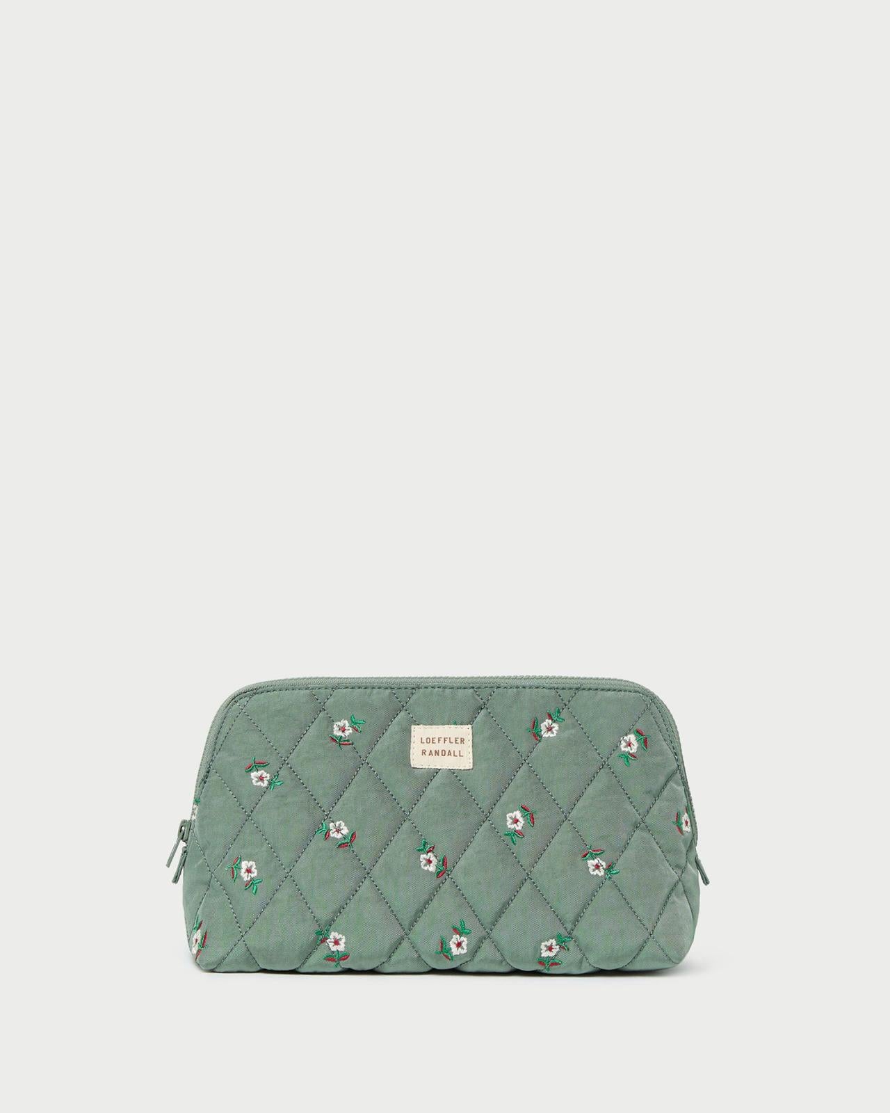 Loeffler Randall Frances Sage Floral Cosmetic Pouch | Women Accessories