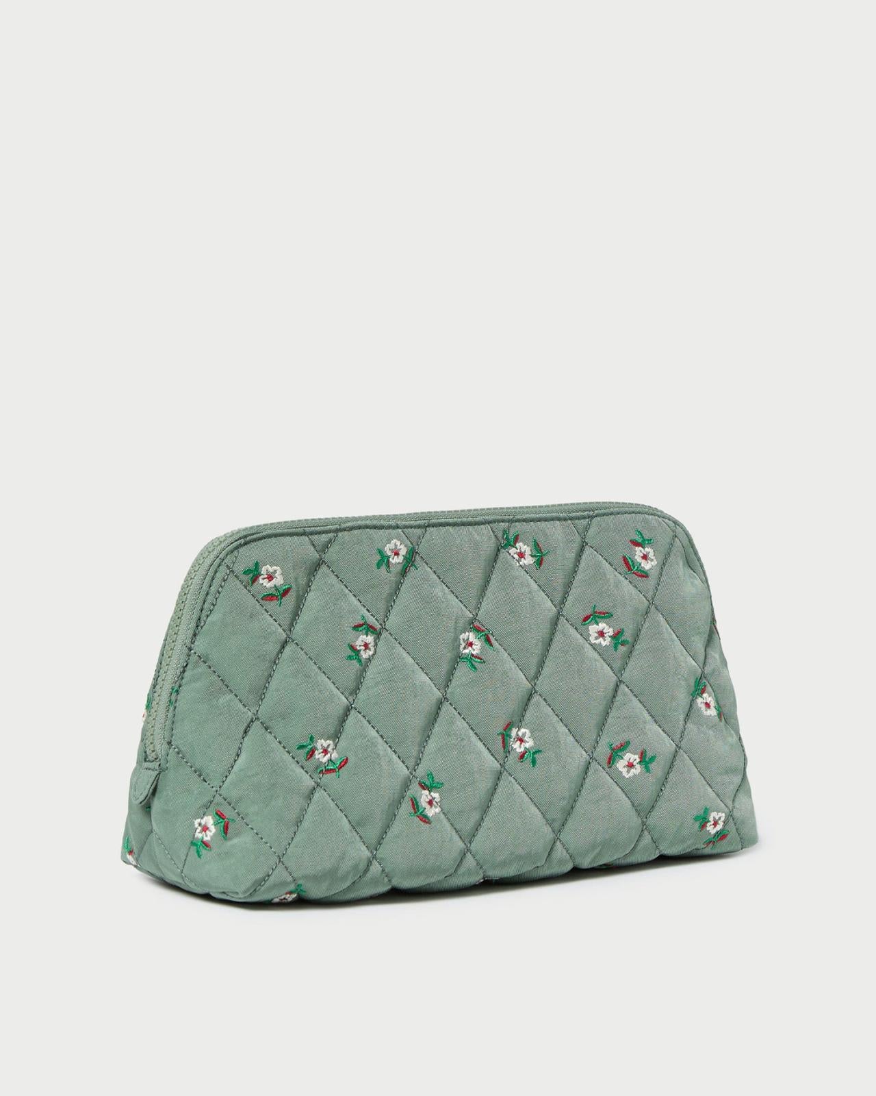 Loeffler Randall Frances Sage Floral Cosmetic Pouch | Women Accessories