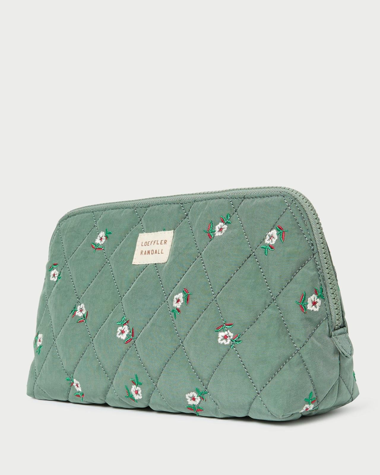 Loeffler Randall Frances Sage Floral Cosmetic Pouch | Women Accessories