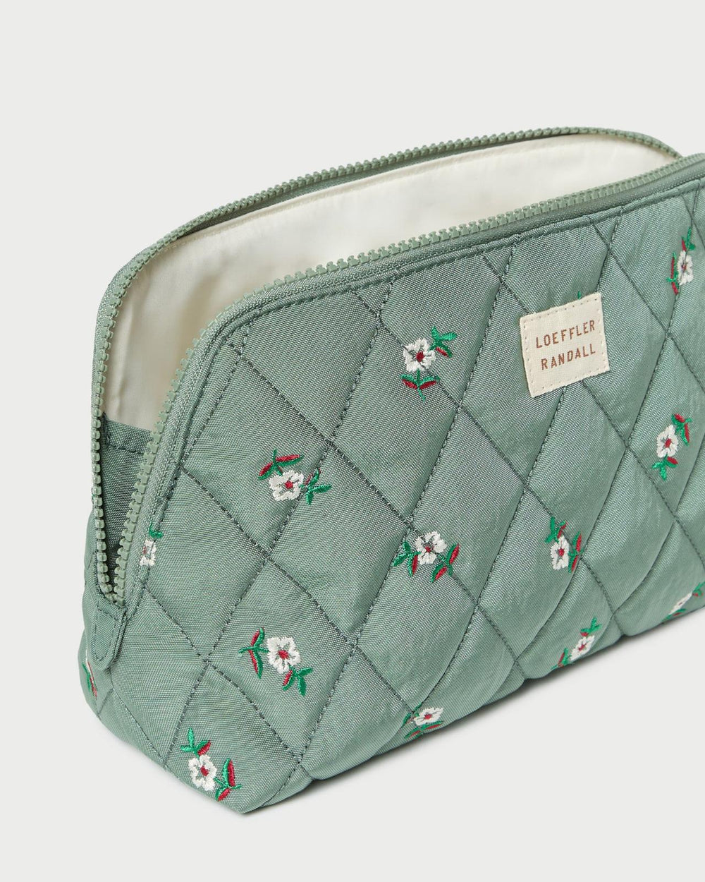 Loeffler Randall Frances Sage Floral Cosmetic Pouch | Women Accessories