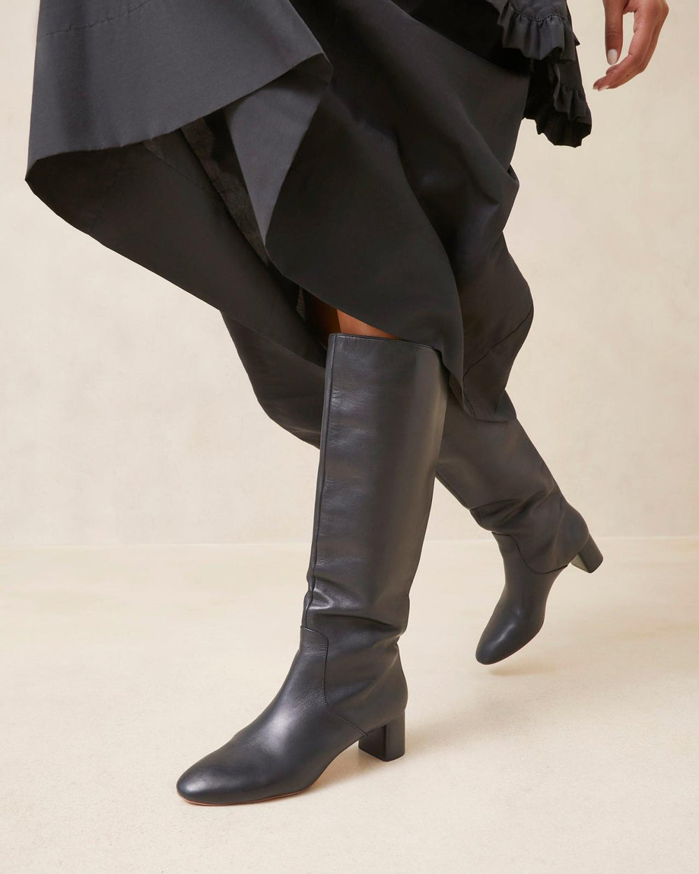 Loeffler Randall Gia Black Tall Boot L Tall Boots L Footwear | Women Boots