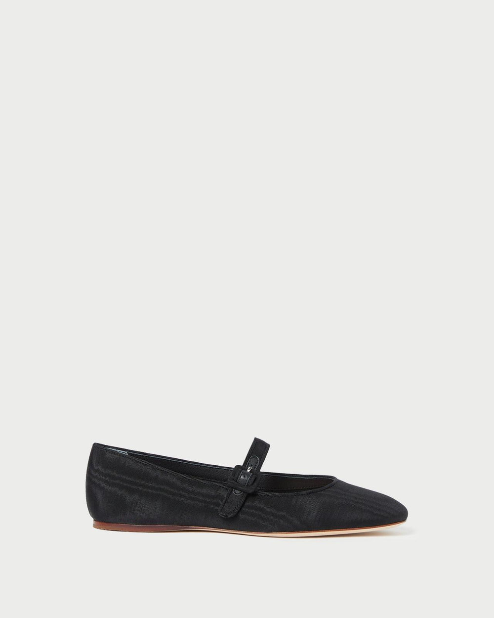Loeffler Randall Ginger Black Moiré Mary Jane L Flats L Footwear | Women Flats &amp; Loafers