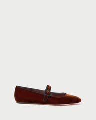 Loeffler Randall Ginger Sienna Velvet Mary Jane | Women Flats &amp; Loafers