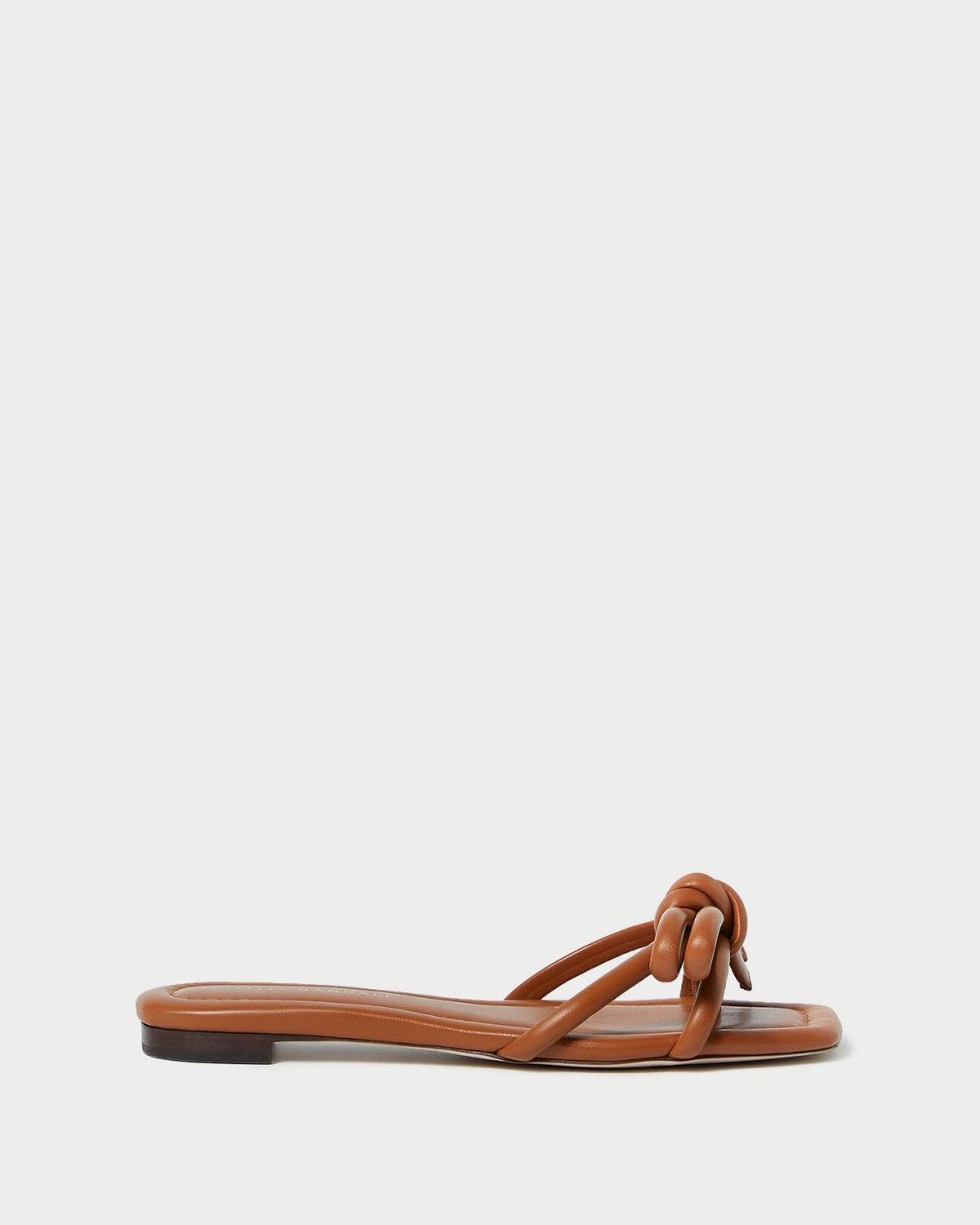Loeffler Randall Hadley Timber Brown Bow Sandal L Flat Sandals L Footwear | Women Flat Sandals