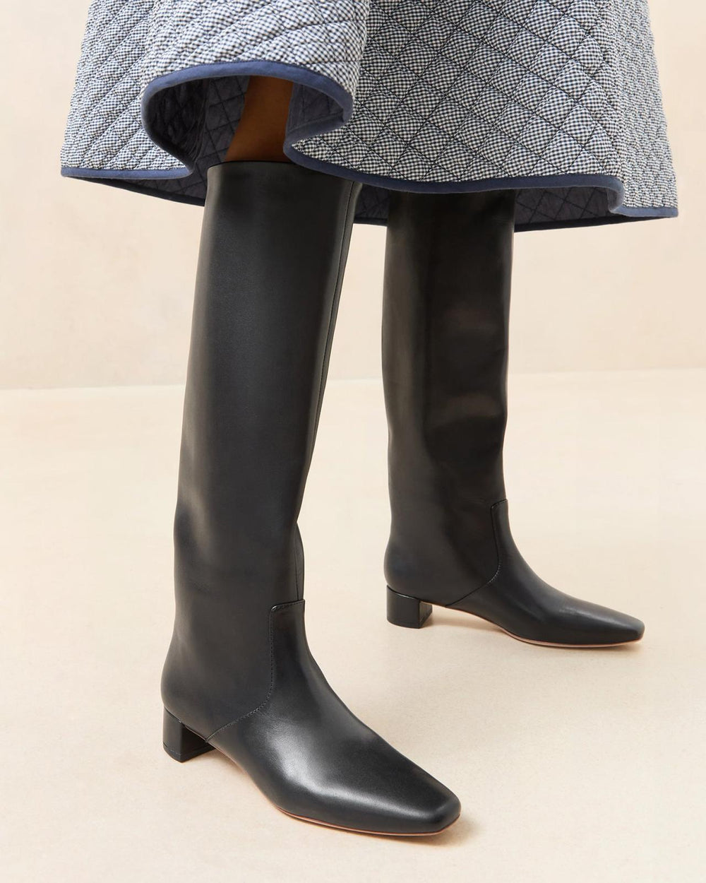 Loeffler Randall Indy Black Tall Boot L Tall Boots L Footwear | Women Boots