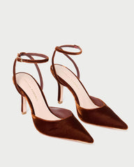 Loeffler Randall Jaden Sienna Velvet Pump | Women Pumps &amp; Mules