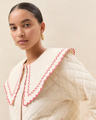 Loeffler Randall James Natural/Poppy Workwear Jacket L Outerwear L Apparel | Women Outerwear