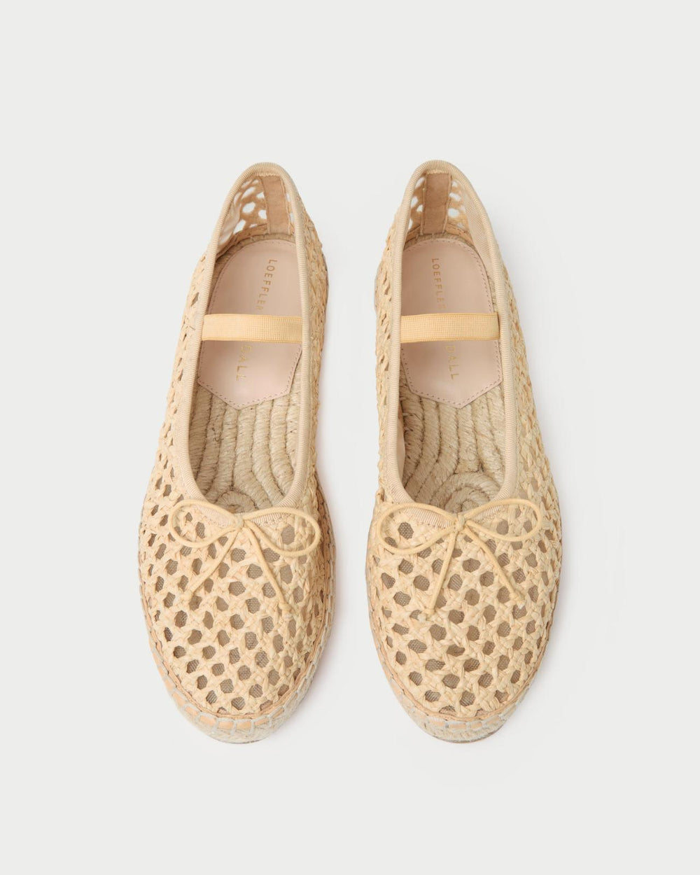 Loeffler Randall Kayla Natural Raffia Ballet Espadrille I Espadrilles I Footwear | Women Flats &amp; Loafers