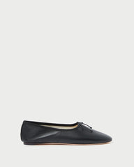 Loeffler Randall Landon Black Leather Ballet Flat L Flats L Footwear | Women Flats &amp; Loafers