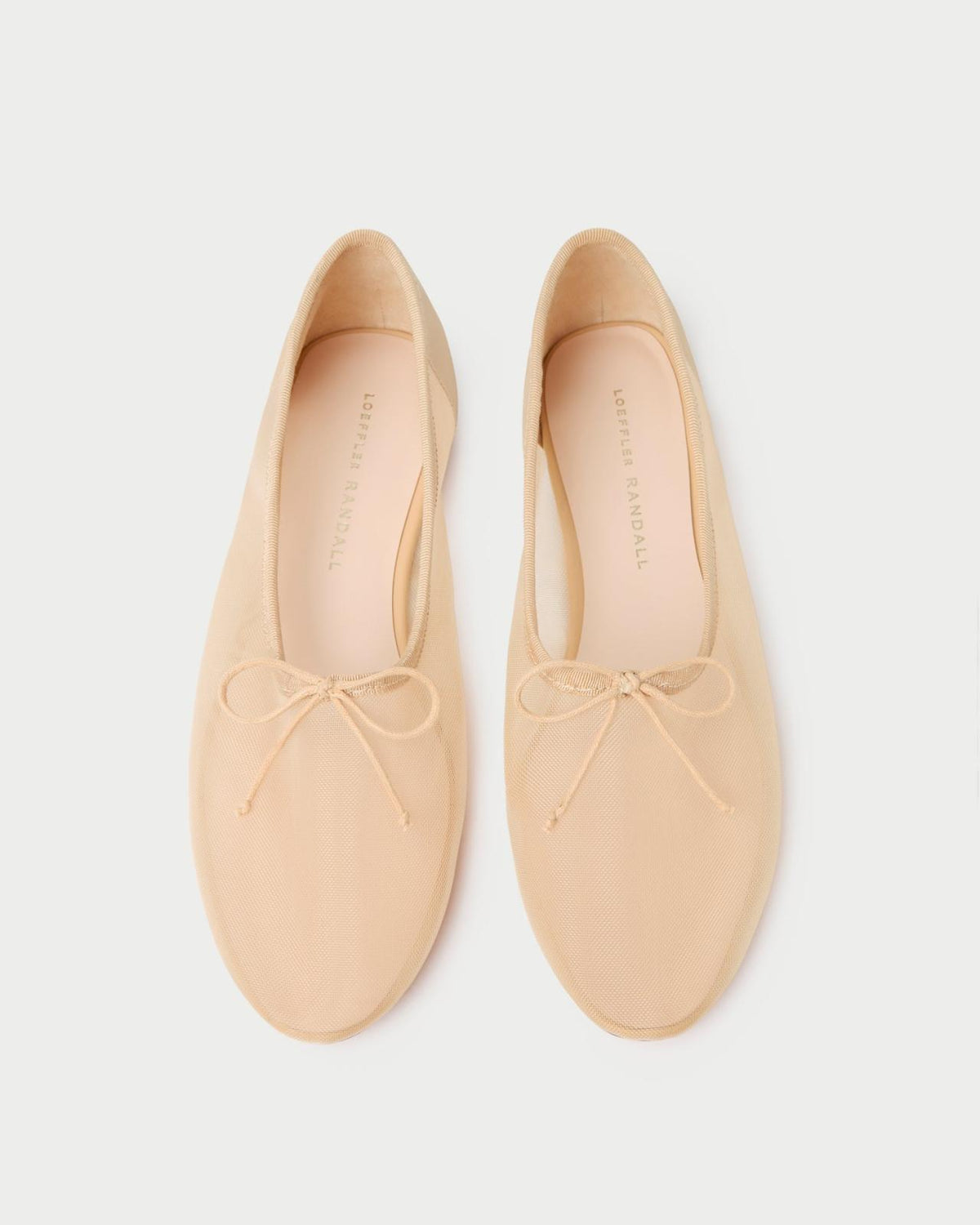 Loeffler Randall Landon Caramel Mesh Ballet Flat L Flats L Footwear | Women Flats &amp; Loafers