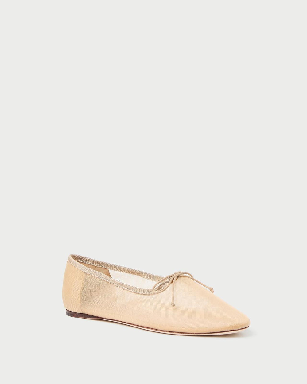 Loeffler Randall Landon Caramel Mesh Ballet Flat L Flats L Footwear | Women Flats &amp; Loafers