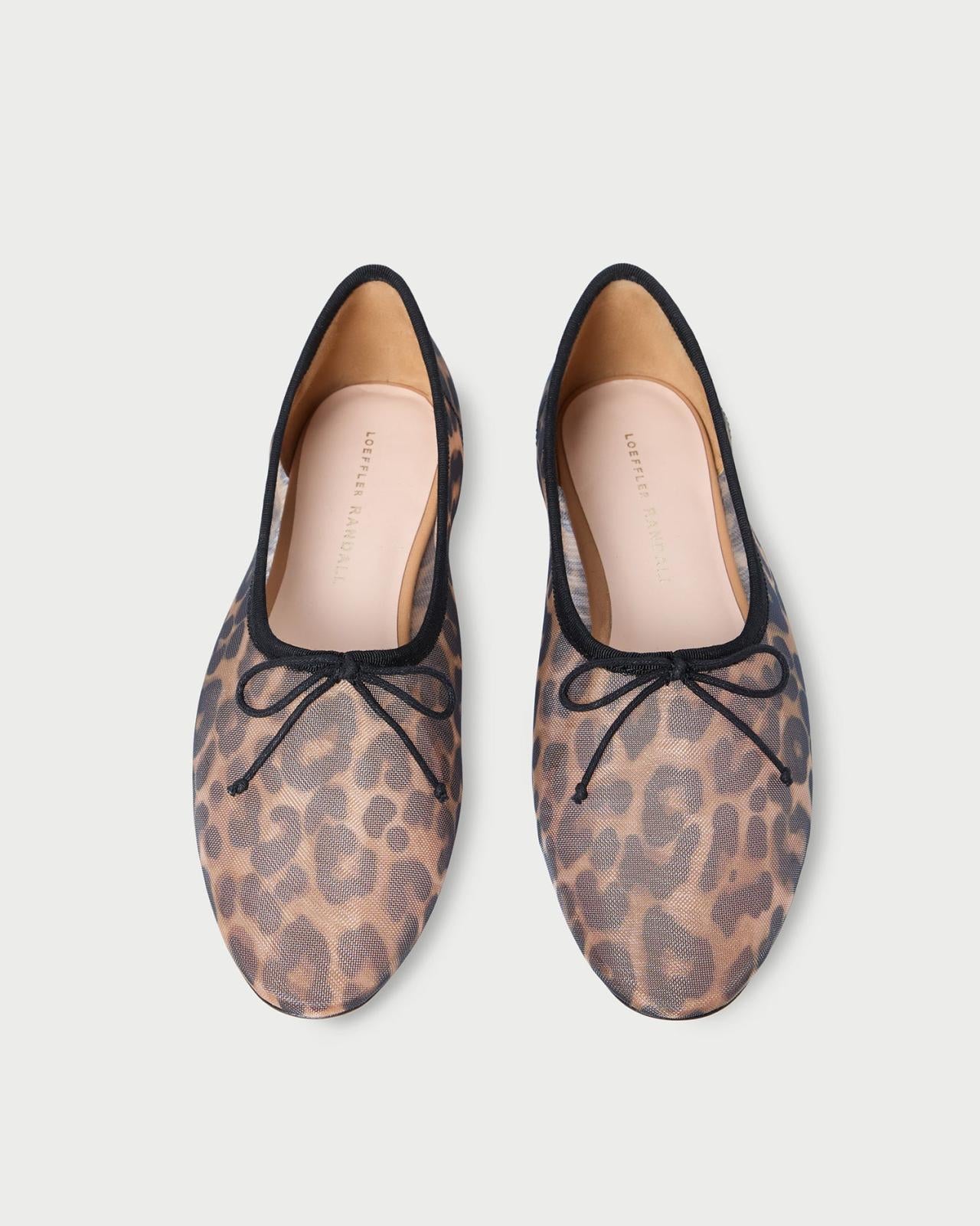 Loeffler Randall Landon Leopard Mesh Ballet Flat | Women Flats &amp; Loafers