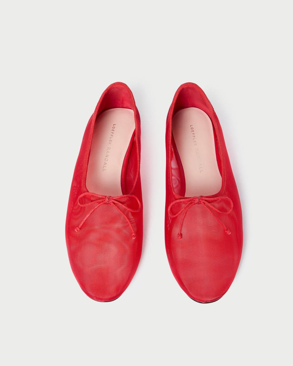 Loeffler Randall Landon Mesh Red Ballet Flat | Women Flats &amp; Loafers