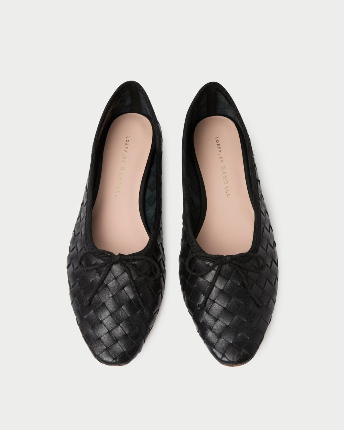 Loeffler Randall Landry Black Woven Ballet Flat L Flats L Footwear | Women Flats &amp; Loafers