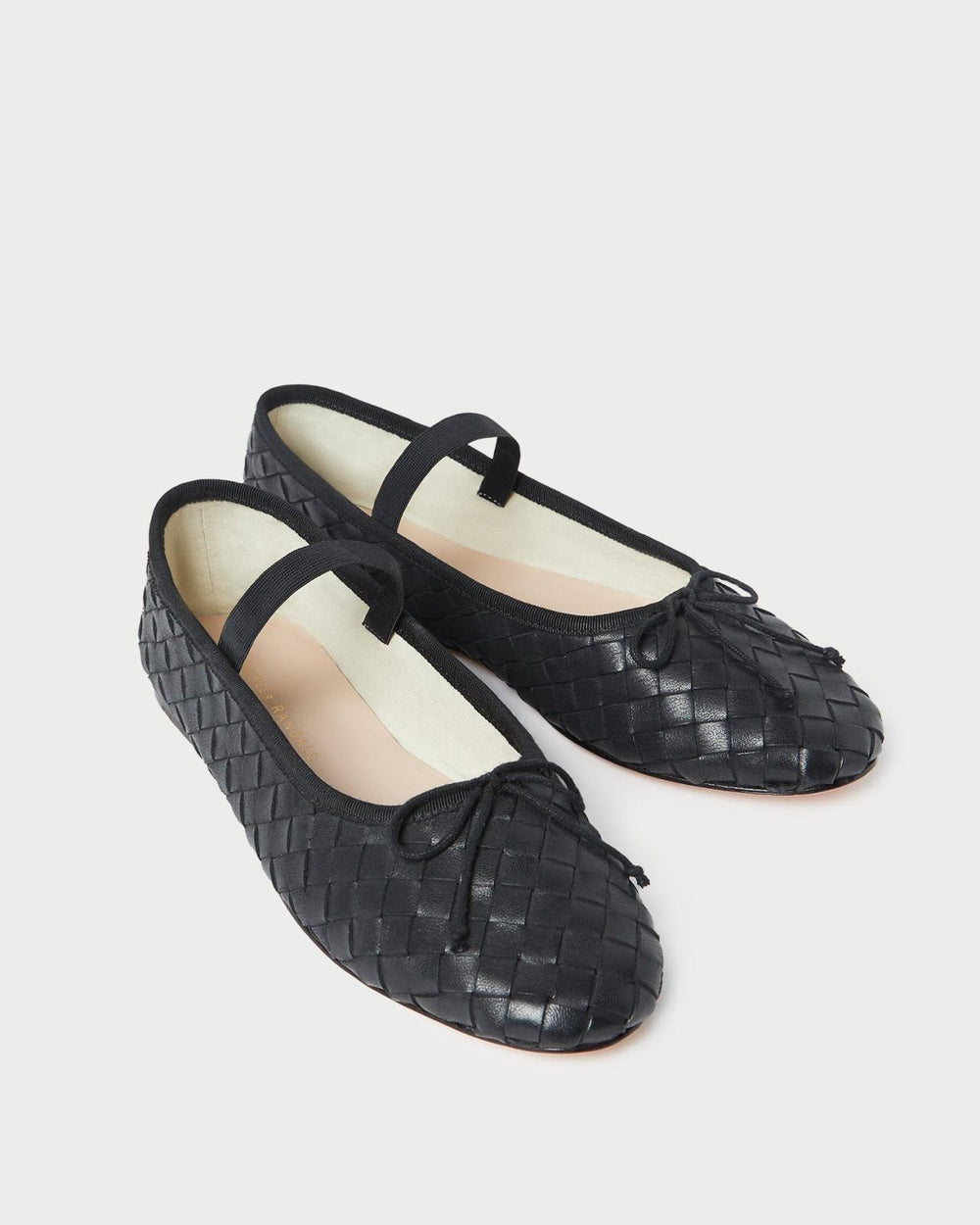 Loeffler Randall Leonie Black Woven Ballet Flat L Flats L Footwear | Women Flats &amp; Loafers