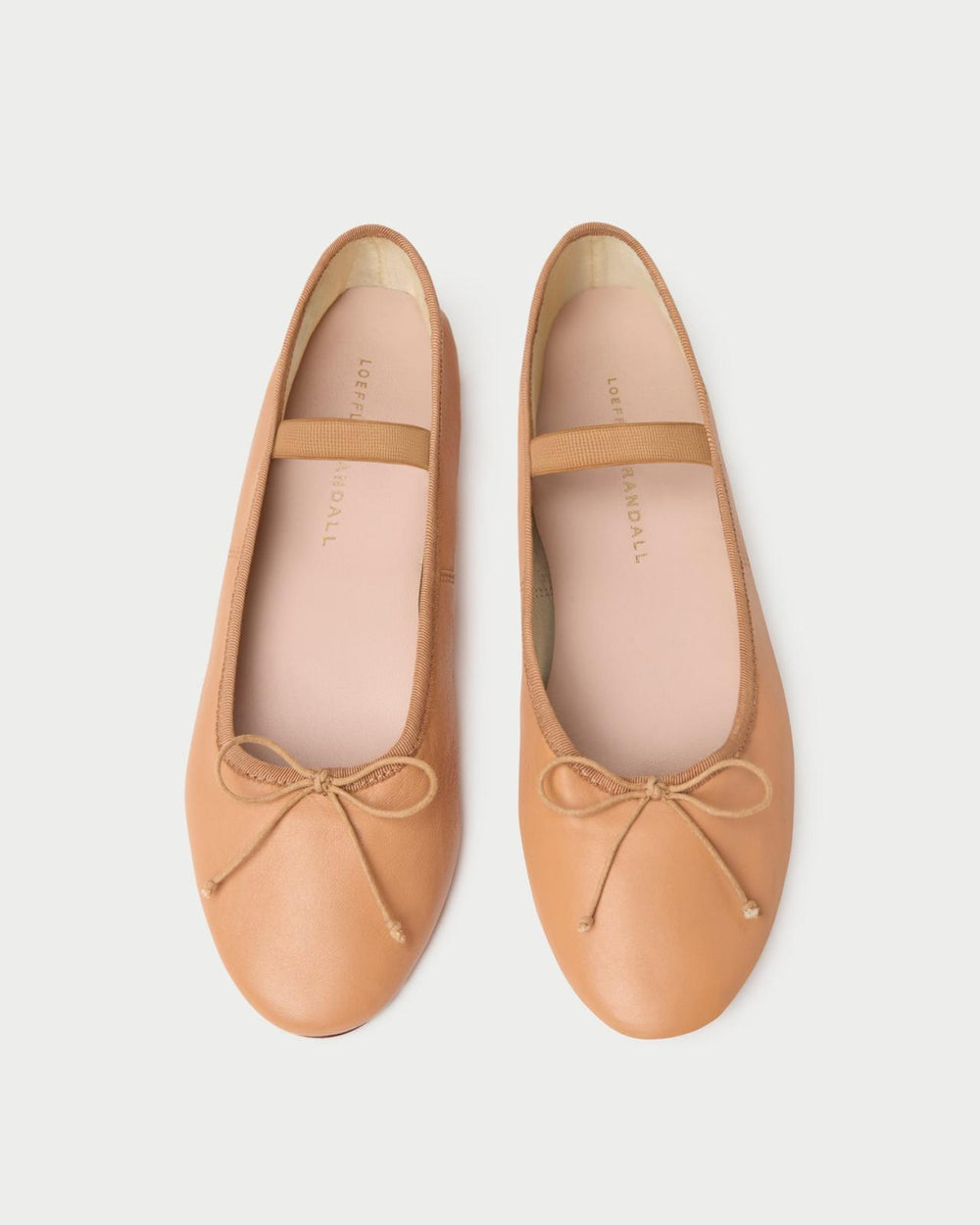 Loeffler Randall Leonie Soft Ballet Flat Caramel | Women Flats &amp; Loafers