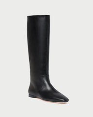 Loeffler Randall Lillian Black Leather Tall Boot | Women Boots