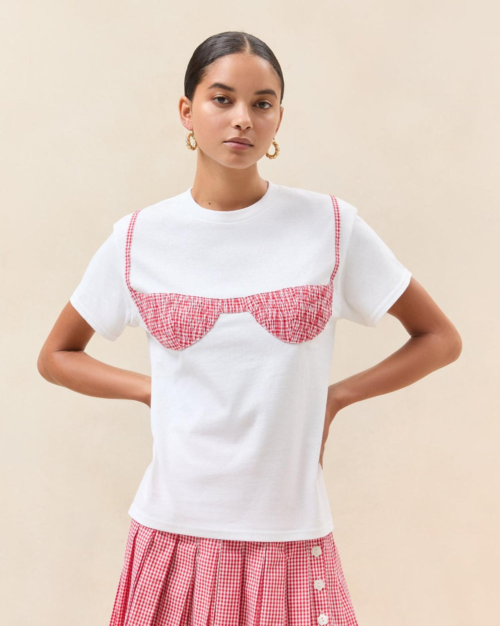 Loeffler Randall LR X Nikki Chasin Leopard Florida Tee | Women Tops