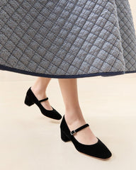 Loeffler Randall Lyra Black Mary Jane Pump | Women Pumps &amp; Mules