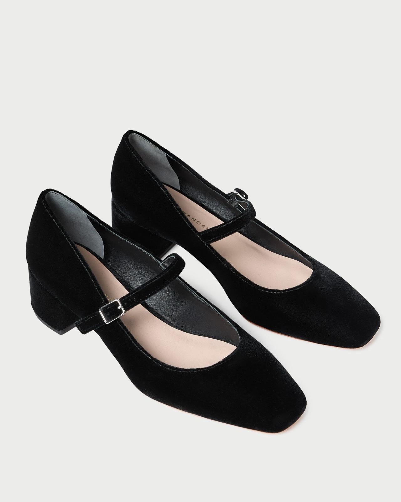 Loeffler Randall Lyra Black Mary Jane Pump | Women Pumps &amp; Mules