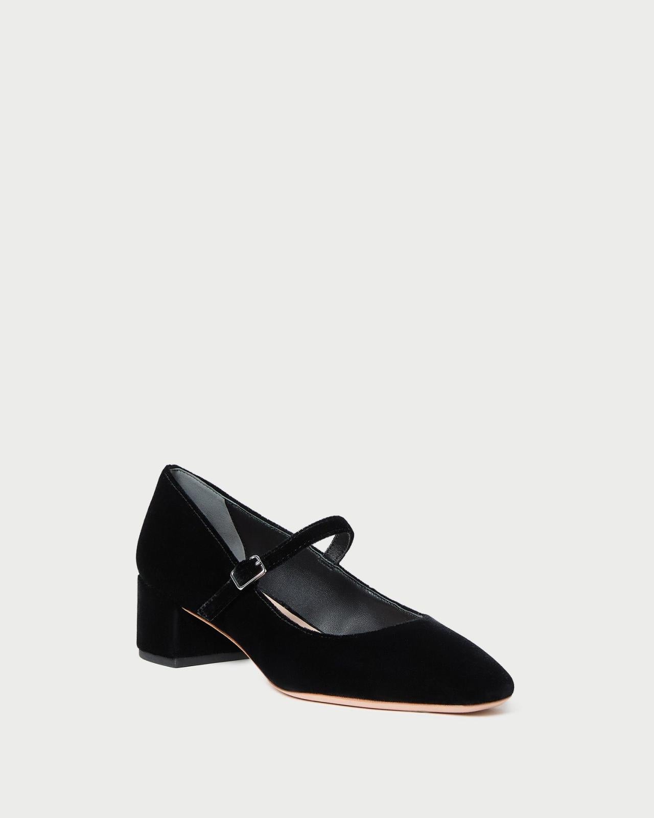 Loeffler Randall Lyra Black Mary Jane Pump | Women Pumps &amp; Mules