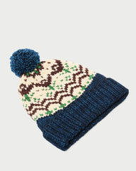 Loeffler Randall Macelyn Navy Tulip Beanie | Women Soft Accessories