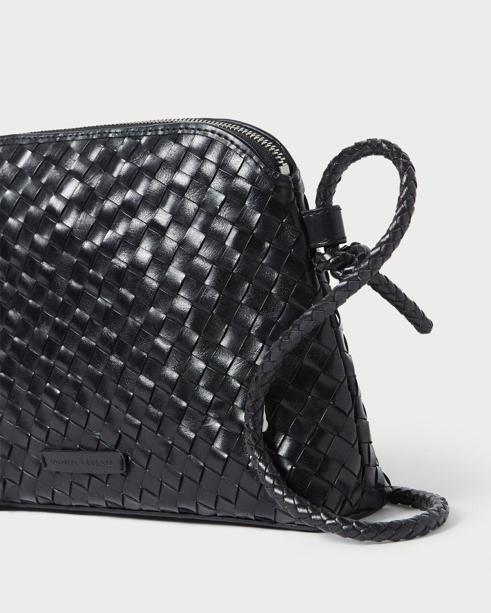 Loeffler Randall Mallory Black Woven Leather Crossbody L Crossbodies L Handbags | Women Crossbodies