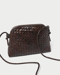 Loeffler Randall Mallory Chocolate Woven Crossbody L Crossbodies L Handbags | Women Crossbodies