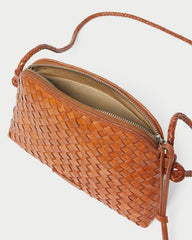 Loeffler Randall Mallory Timber Brown Woven Crossbody L Crossbodies L Handbags | Women Crossbodies