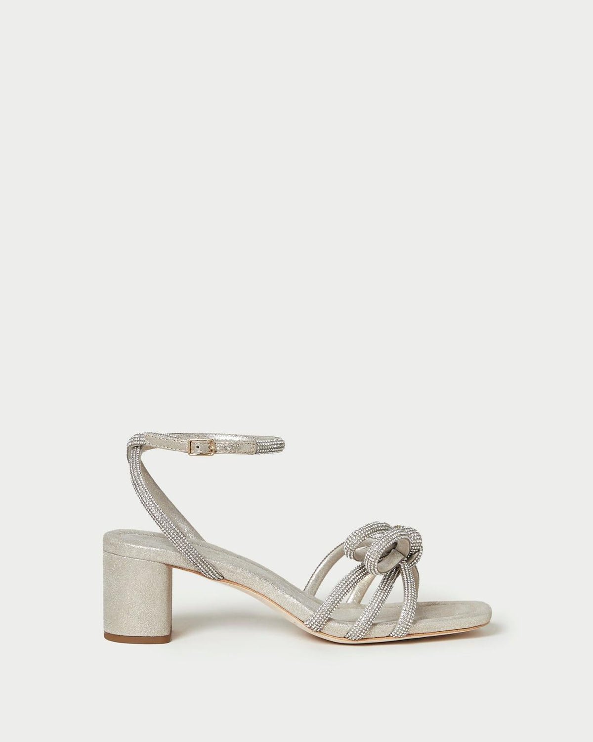 Loeffler Randall Mikel Cappuccino Bow Mid-Heel Sandal L Heeled Sandals L Footwear | Women Heeled Sandals