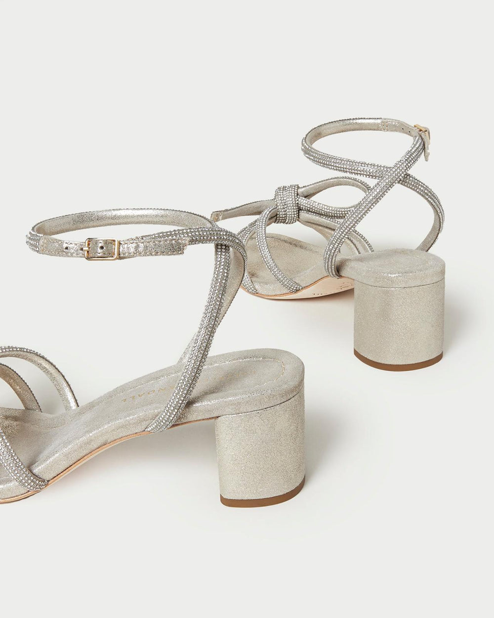 Loeffler Randall Mikel Cappuccino Bow Mid-Heel Sandal L Heeled Sandals L Footwear | Women Heeled Sandals