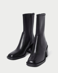 Loeffler Randall Nolan Black Stretch Bootie L Ankle Boots L Footwear | Women Boots