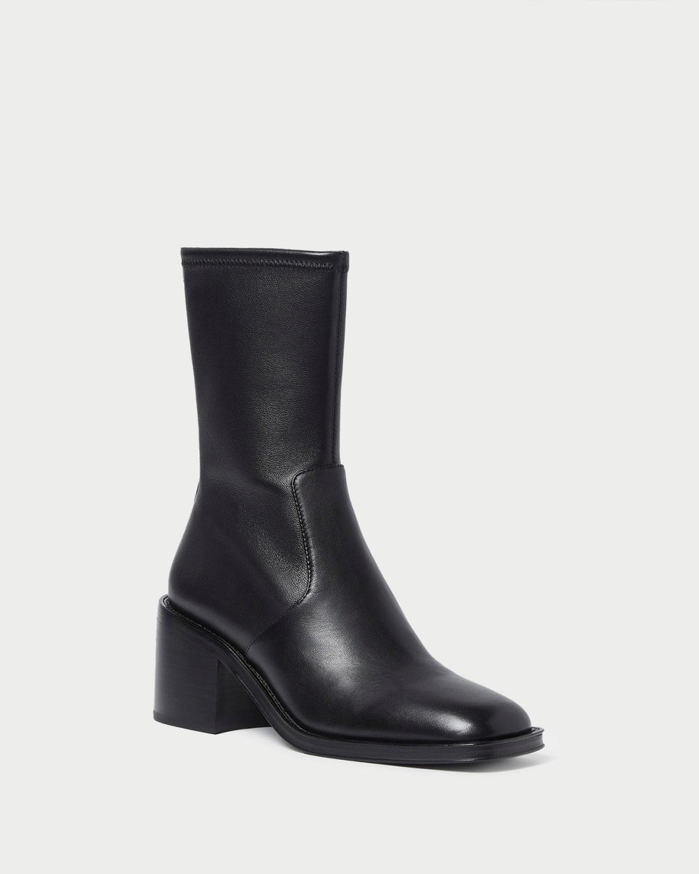 Loeffler Randall Nolan Black Stretch Bootie L Ankle Boots L Footwear | Women Boots