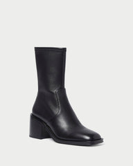 Loeffler Randall Nolan Black Stretch Bootie L Ankle Boots L Footwear | Women Boots