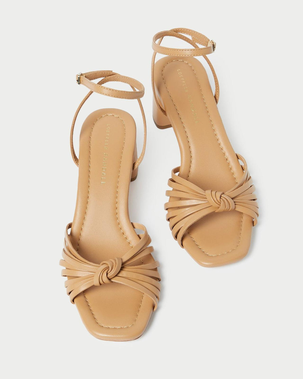 Loeffler Randall Olivia Dune Knot Mid-Heel Sandal L Heeled Sandals L Footwear | Women Heeled Sandals