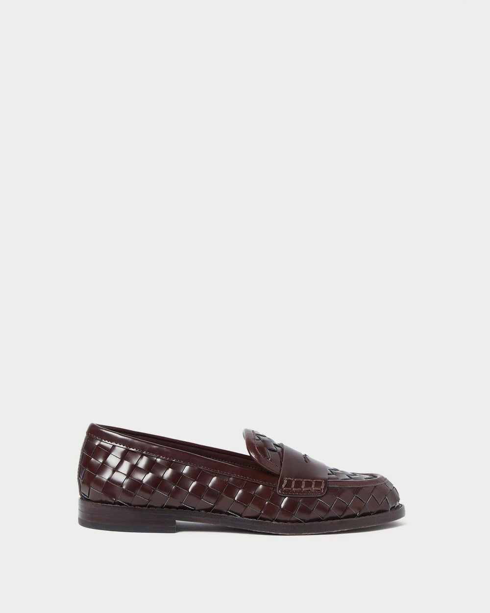 Loeffler Randall Rachel Espresso Woven Loafer L Loafers L Footwear | Women Flats &amp; Loafers