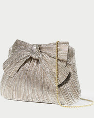 Loeffler Randall Rayne Champagne Bow Clutch L Clutches L Handbags | Women Clutches