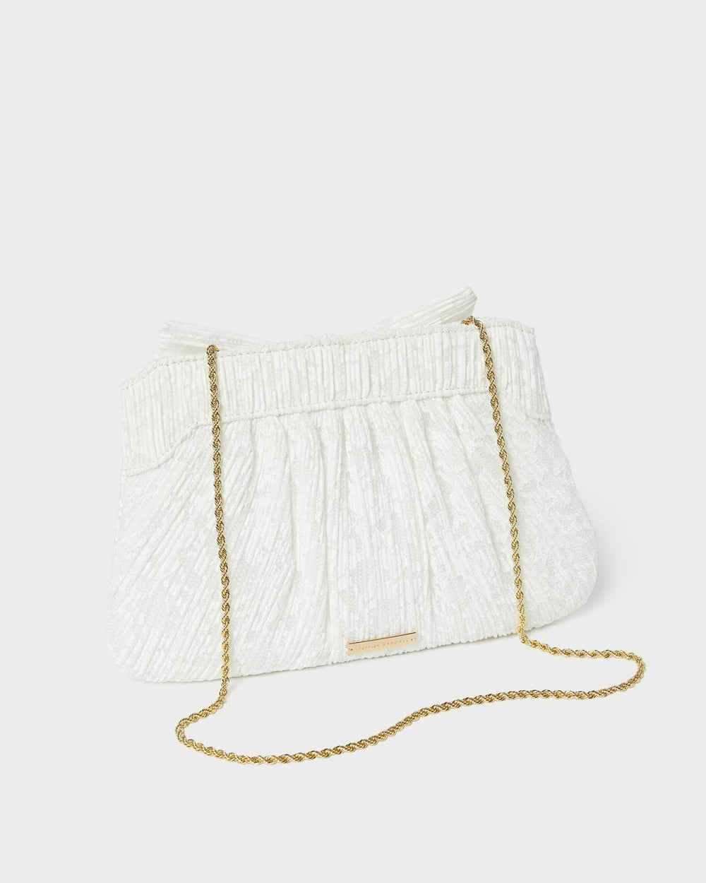 Loeffler Randall Rayne White Lace Bow Clutch L Clutches L Handbags | Women Clutches
