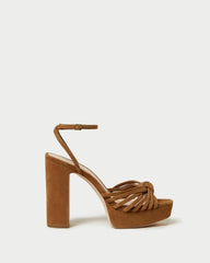 Loeffler Randall Rivka Cacao Knot Platform Sandal L Heeled Sandals L Footwear | Women Heeled Sandals