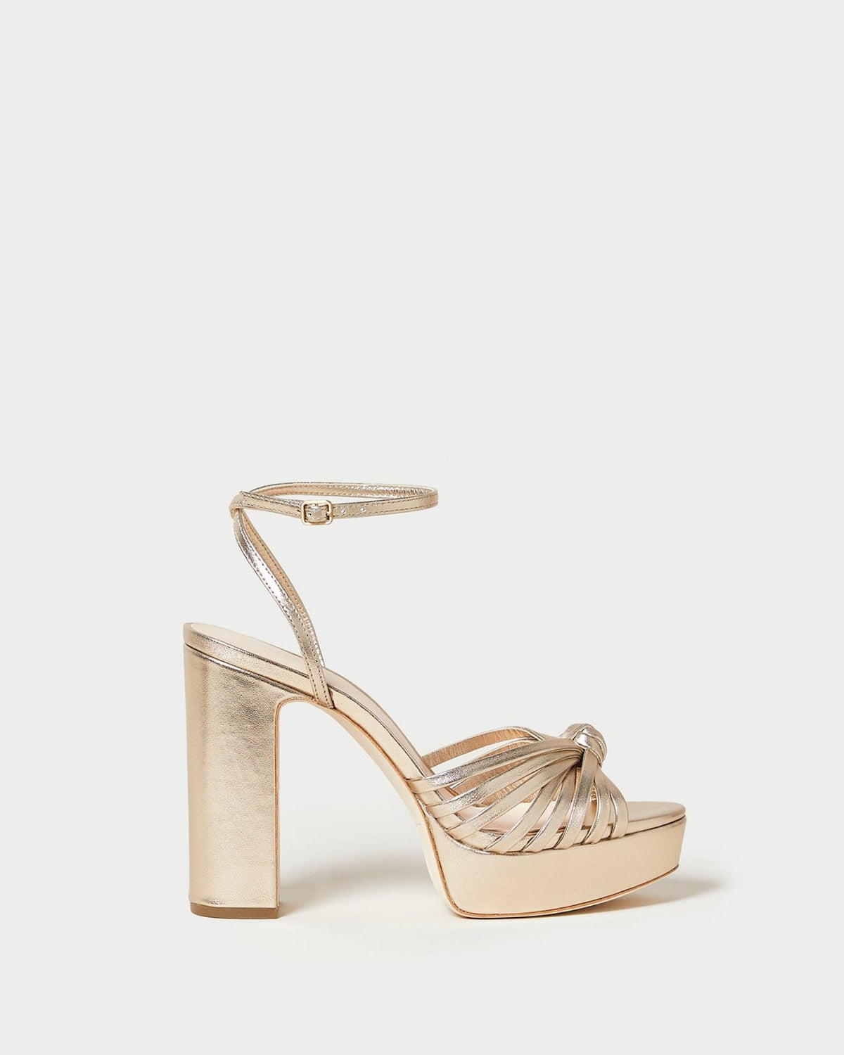 Loeffler Randall Rivka Champagne Knot Platform Sandal I Heeled Sandals I Footwear | Women Heeled Sandals
