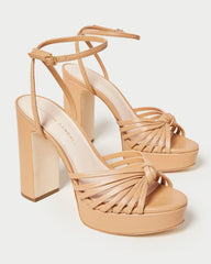 Loeffler Randall Rivka Dune Knot Platform Sandal I Heeled Sandals I Footwear | Women Heeled Sandals