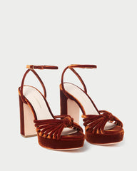 Loeffler Randall Rivka Sienna Knot Platform Sandal L Heeled Sandals L Footwear | Women Heeled Sandals
