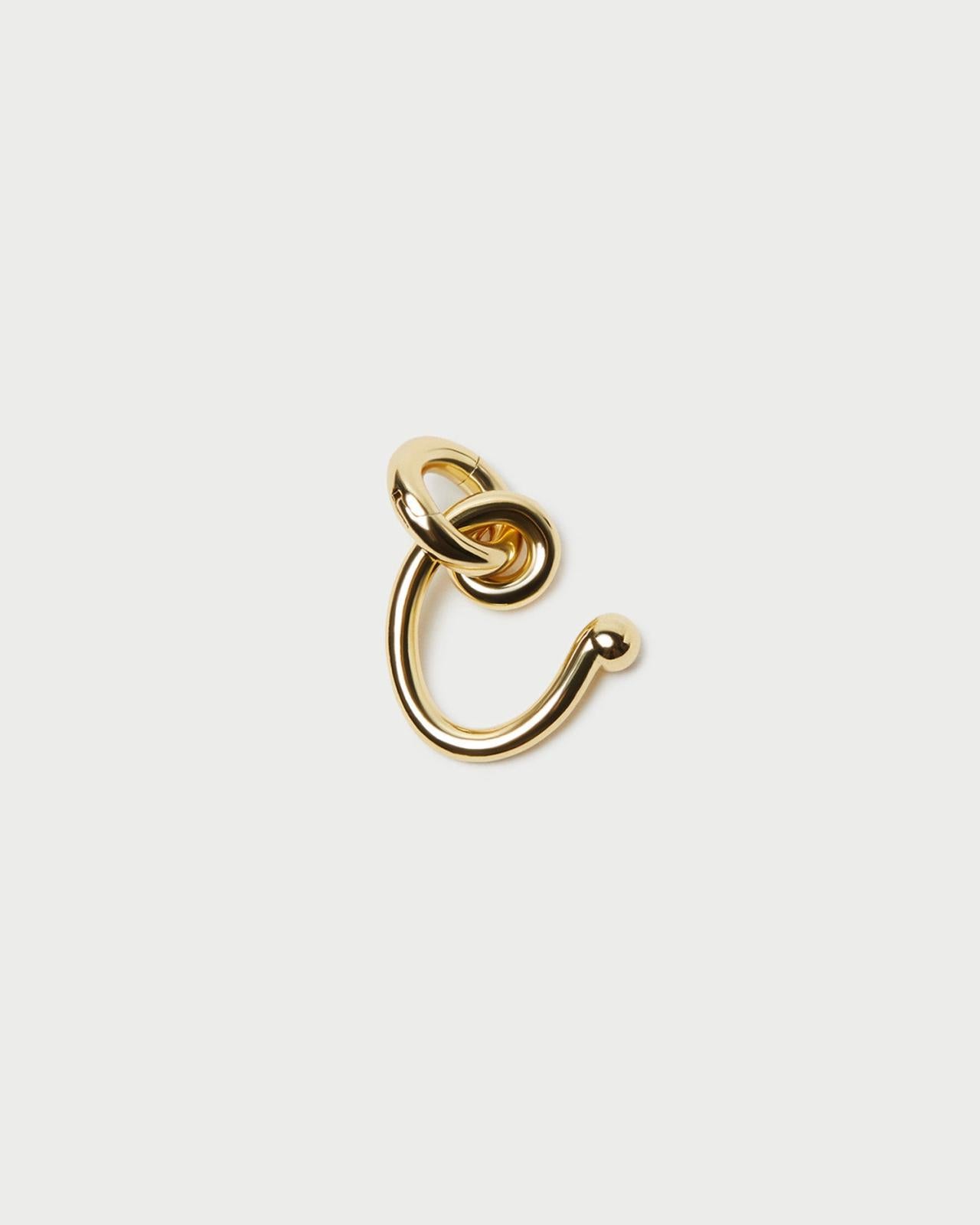 Loeffler Randall Small Gold Letter "H" Charm L Jewelry L Accessories | Women Accessories