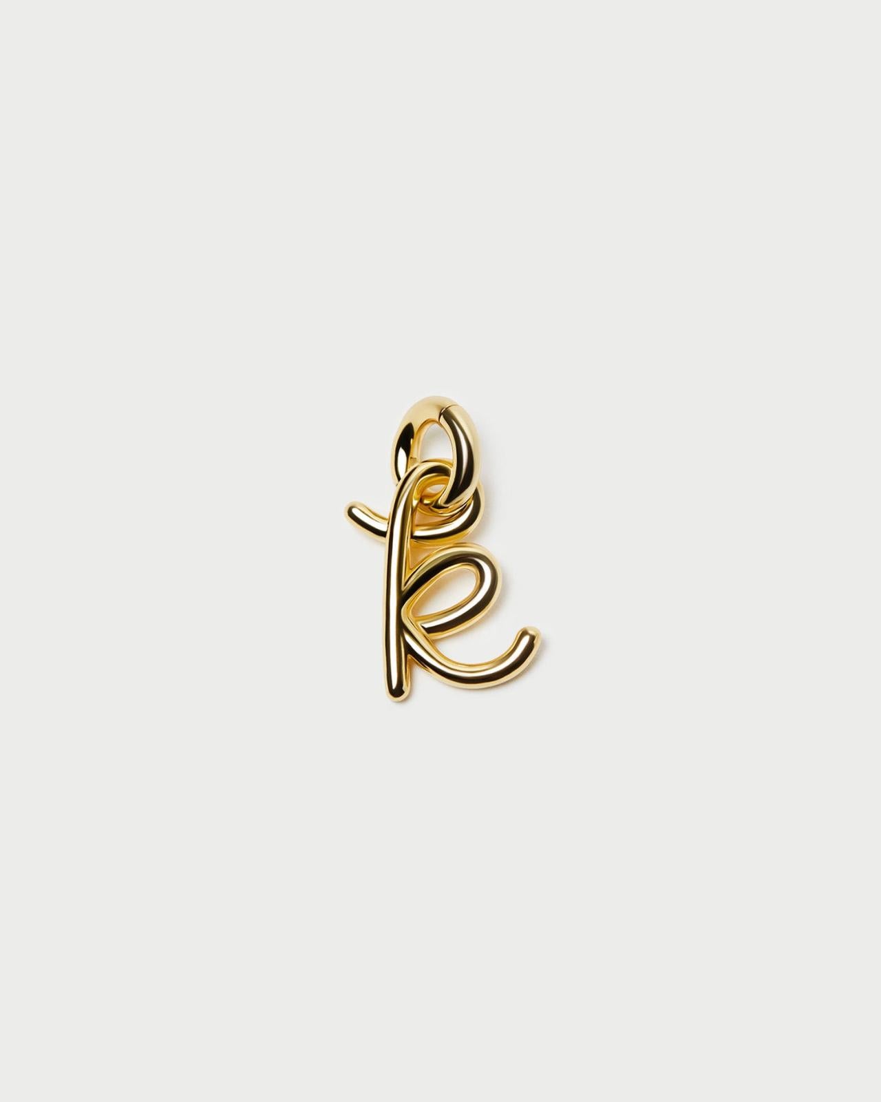 Loeffler Randall Small Gold Letter "K" Charm L Jewelry L Accessories | Women Jewelry