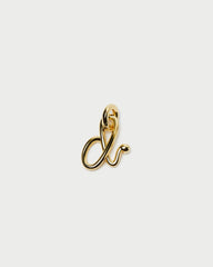 Loeffler Randall Small Gold Letter "M" Charm L Jewelry L Accessories | Women Jewelry
