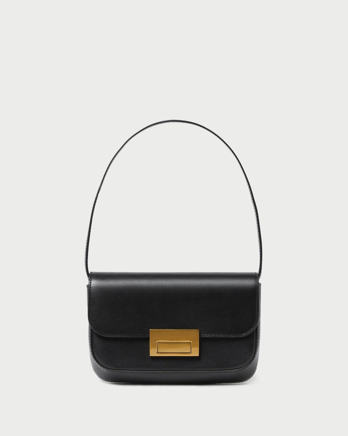 Loeffler Randall Stefania Black Leather Baguette Bag L Shoulder Bags L Handbags | Women Shoulder Bags