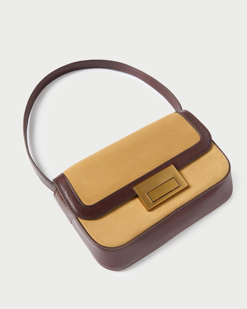 Loeffler Randall Stefania Hazel Suede Baguette Bag | Women Shoulder Bags